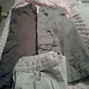 Boys cargo shorts n pants